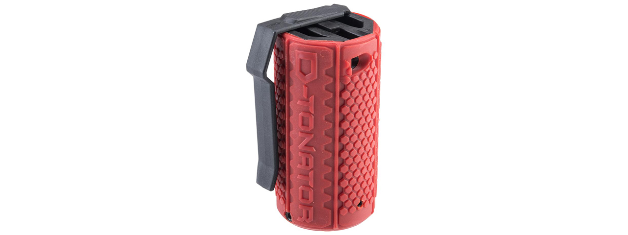 Storm D-tonator Gas Airsoft Grenade - (Red) - Click Image to Close