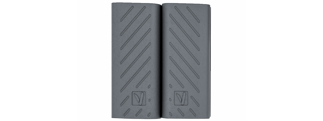 Vorsk VMP-1 Airsoft Gas Blowback SMG Magazine Covers - 2 Pack - (Gray) - Click Image to Close