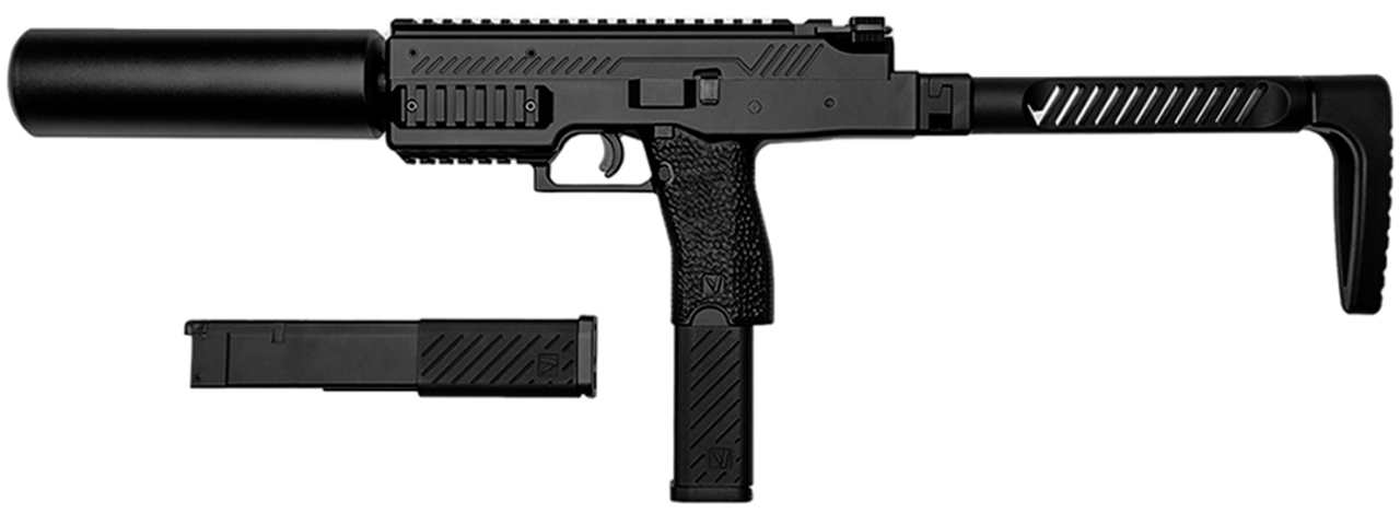 Vorsk VGS-1X GBB Airsoft SMG - (Black) - Click Image to Close