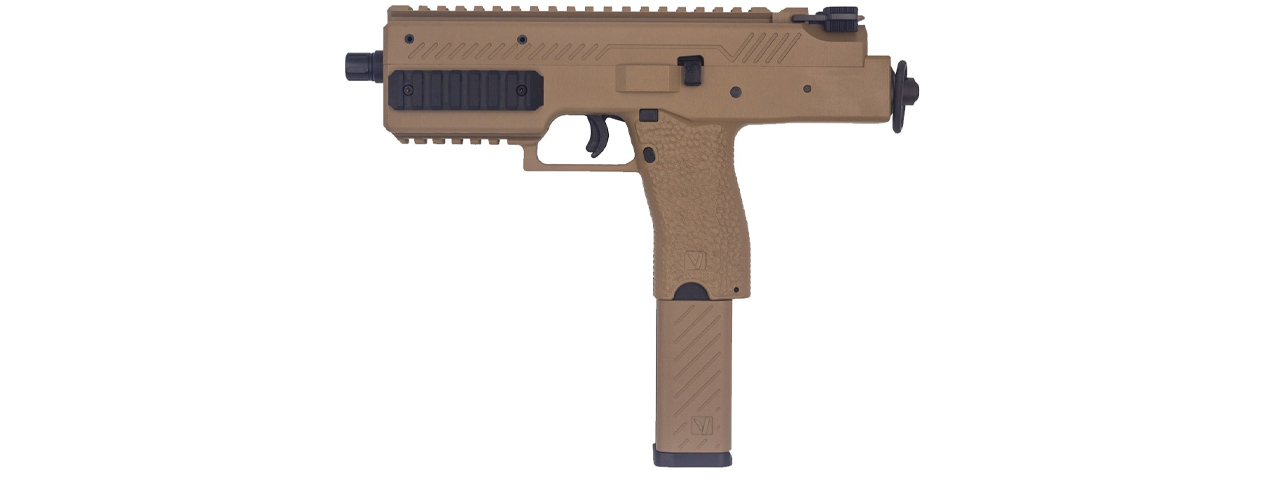 Vorsk VMP-1C GBB Airsoft SMG - (Tan) - Click Image to Close