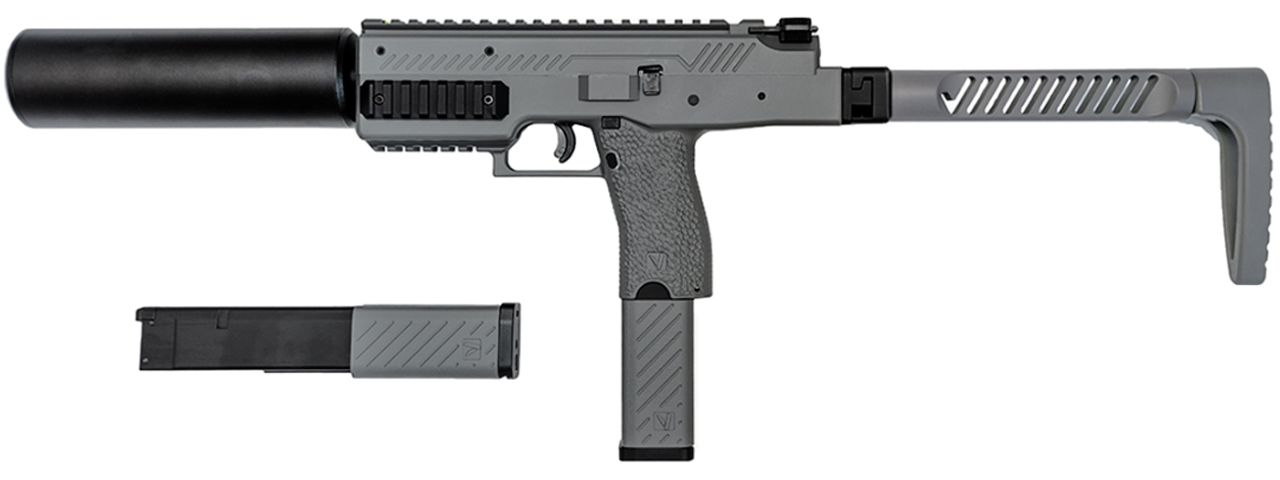 Vorsk VGS-1X GBB Airsoft SMG - (Gray) - Click Image to Close