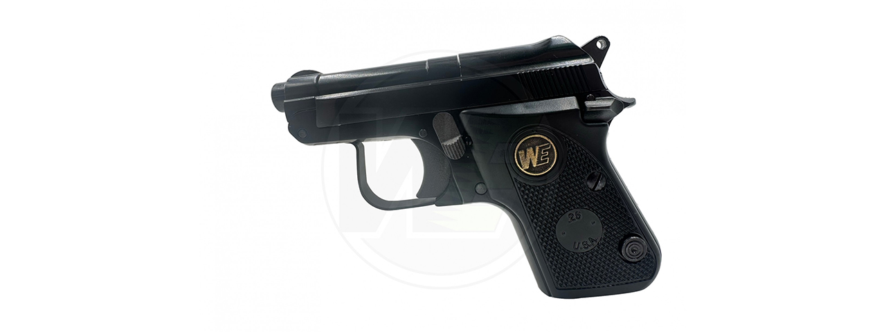 WE-Tech Ultra Compact 950 Pocket Gas Blowback Airsoft Pistol - (Black) - Click Image to Close