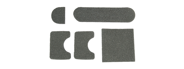 CA-820G MICH HELMET DIY VELCRO STICKER SET (COLOR: FOLIAGE GREEN)