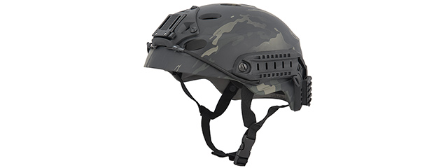 CA-1246MCBK SPECIAL FORCES RECON TACTICAL HELMET (CAMO BLACK)