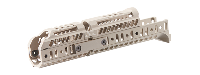 Atlas Custom Works Sport 1 Modular Handguard Kit for AK74 and AK105 Series Airsoft Rifles (Color: Tan)