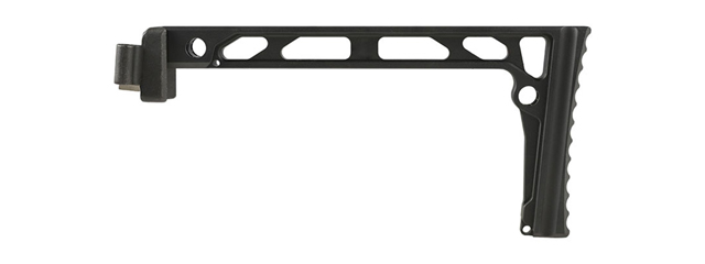 Atlas Custom Works SS-8 Style Folding Stock for Ak Series Airsoft Rifles (Color: Black)