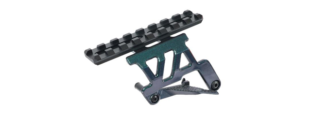 Laylax Aluminum Zanshin Scope Mount Base for Tokyo Marui Hi-Capa 5.1 & 4.3 Series GBB Pistols (Color: Midori Green)