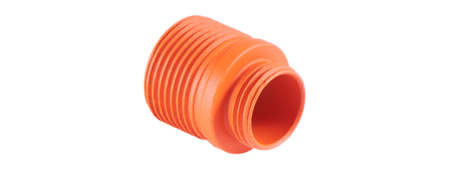 Lancer Tactical 13mm to 14mm Metal Thread Adapter (Color: Orange)