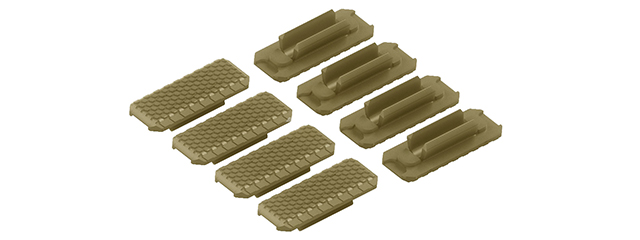 Atlas Custom Works Type 2 M-LOK Rail Cover Set (Tan)