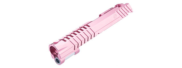 Airsoft Masterpiece EDGE Custom "MAX" Tokyo Marui Hi Capa/1911 GBB 5.1 Aluminum Frame - (Pink)