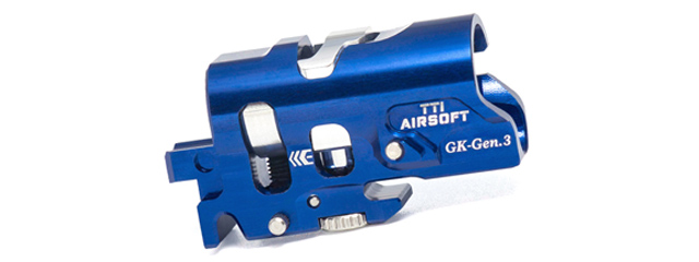 TTI Airsoft Tokyo Marui G Series GBB Infinity TDC Hop Up Chamber - (Blue)