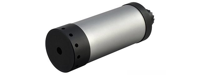 Atlas Custom Works DTK Putnik AK Dummy Mock Suppressor (Color: Black/Silver)