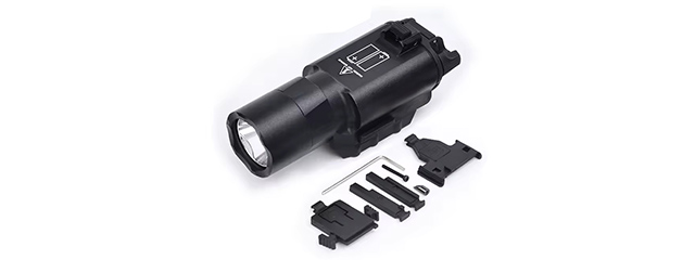 Atlas Custom Works X300U-B Picatinny Mount Pistol Scout Light - (Black)