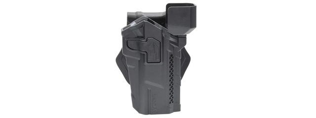 Amomax Red Dot Sight Holster For STI Hi-Capa 2011 GBB Series - (Black)