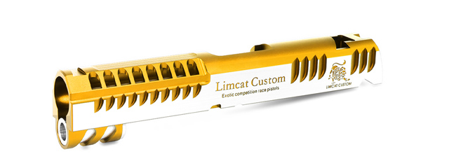 Airsoft Masterpiece LimCat Custom "2024" 4.3 Hi-Capa Slide - (Gold/Silver)