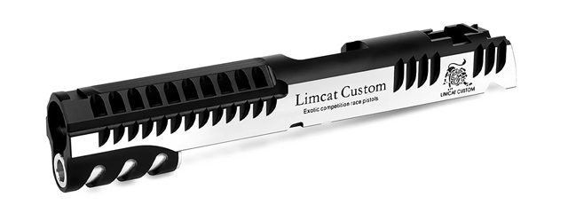 Airsoft Masterpiece LimCat Custom "2024" 5.1 Hi-Capa Slide - (Black/Silver)