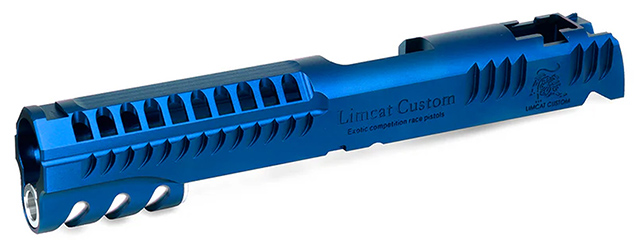 Airsoft Masterpiece LimCat Custom "2024" 5.1 Hi-Capa Slide - (Blue)