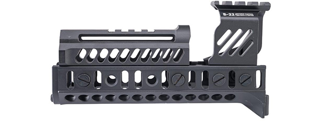 Arcturus ZTAC Complete Tactical 9.5" Handguard Set For PP-19-0-1 Airsoft AEG SMGs - (Black)