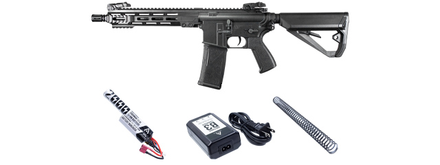 Arcturus Tactical LWT MK-I CQB 10" AEG Sport Rifle Starter Pack - (Black)