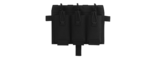 M4 Triple Magazine Elastic Plate - (Black)