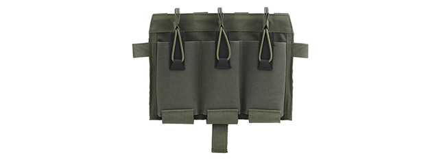 M4 Triple Magazine Elastic Plate - (OD Green)