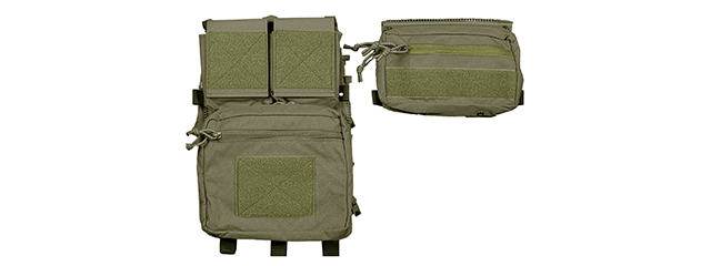 Airsoft Modular 119 Tactical Vest Panels - (OD Green)