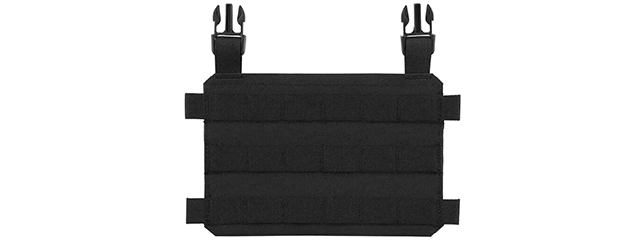 MOLLE Mounting Plate For Tactical Vest - (Black)