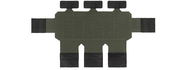 Multipurpose Triple Rifle Mag Pouch MOLLE Patch - (Black)