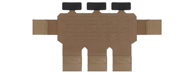 Multipurpose Triple Rifle Mag Pouch MOLLE Patch - (Tan)