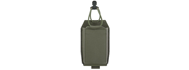 Lightweight Tactical Belt Horizontal Mag Pouch - (Ranger Green)