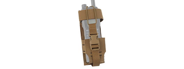 Universal Mounting Radio Pouch - (Tan)