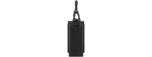 Tactical Assaulter Single Pistol Mag Pouch - (Black)