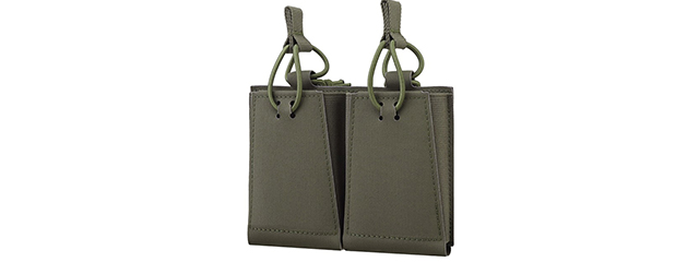 Tactical Assaulter Double AR Mag Pouch - (Ranger Green)