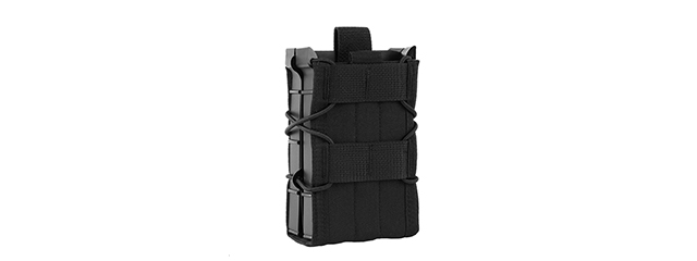 Tiger Type Double Magazine Pouch - (Black)