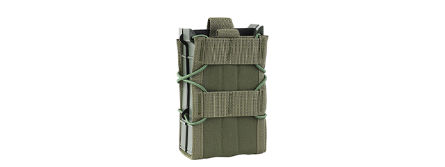 Tiger Type Double Magazine Pouch - (Ranger Green)