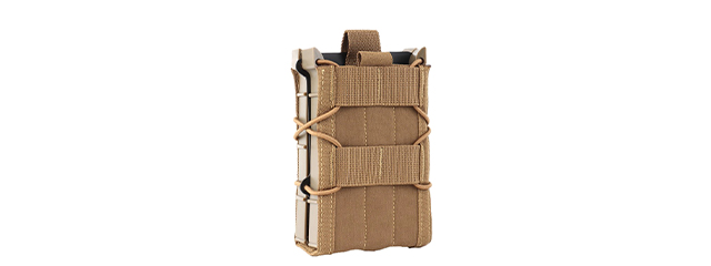 Tiger Type Double Magazine Pouch - (Tan)