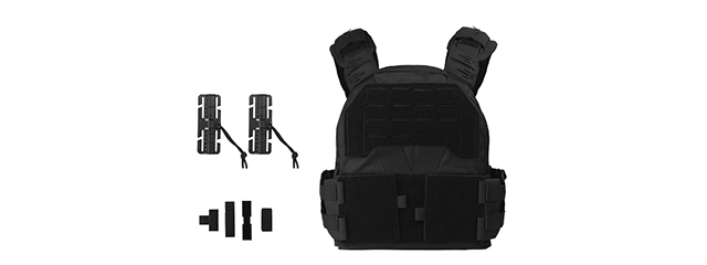 KZ Tactical Plate Carrier - (Black)