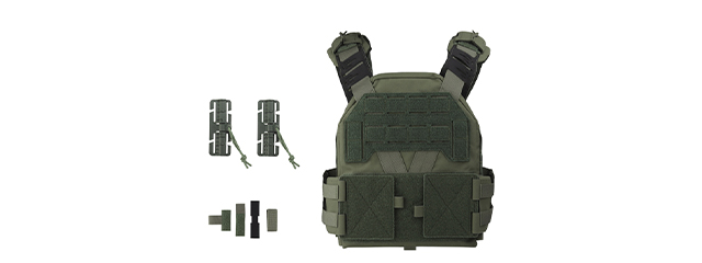 KZ Tactical Plate Carrier - (Ranger Green)