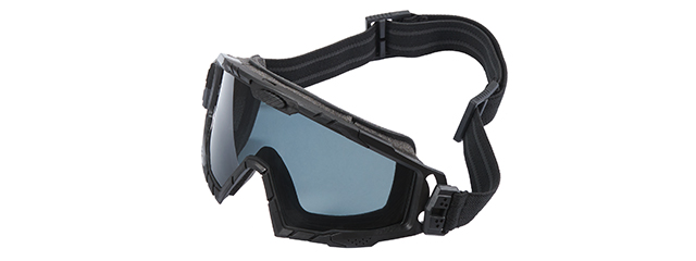 FMA SI Ballistic Goggle 2.0 with Black Lens - (Black)