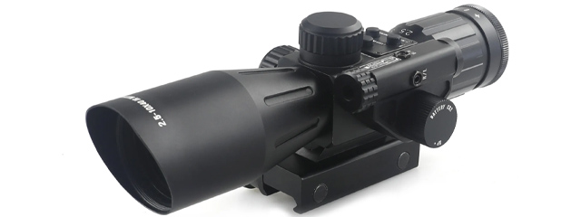 Lancer Tactical Outdoor Hunting Sport 2.5-10x40IR Scope - (Black)