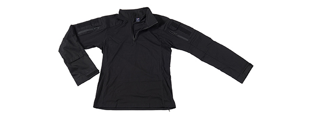 Lancer Tactical Gen4 Combat BDU L Airsoft Shirt - (Black)