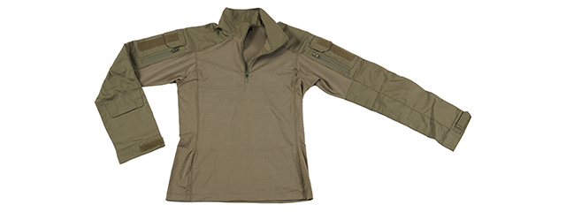 Lancer Tactical Gen4 Combat BDU M Airsoft Shirt - (Ranger Green)