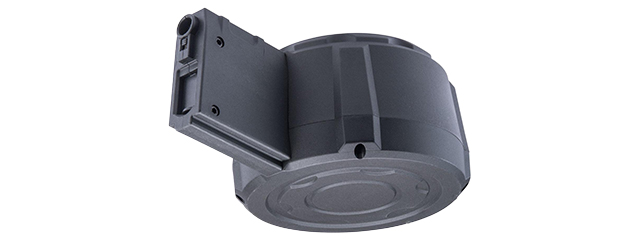 Classic Army 1100rd High Capacity Drum Magazine for M4/M16 Airsoft AEG Rifles - (Black)