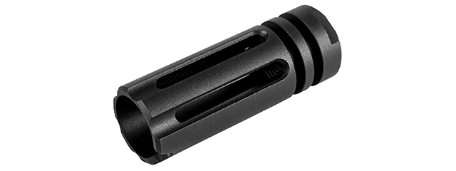 G&G S-Series Steel Flash Hider Type 14 14mm CCW - (Black)