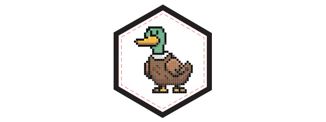 Mallard Duck PVC Patch