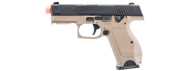 Kizuna Works KW-15K Gas Blowback Airsoft Pistol - (Tan/Black)