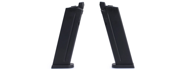 Kizuna Works 26 Round Magazine for MKW (MPL) Gas Blowback Airsoft Pistols - (Black)