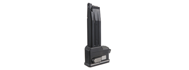 Lancer Tactical HPA AEG M4 Magazine Adaptor For TM HICAPA Airsoft Pistols - (Black)