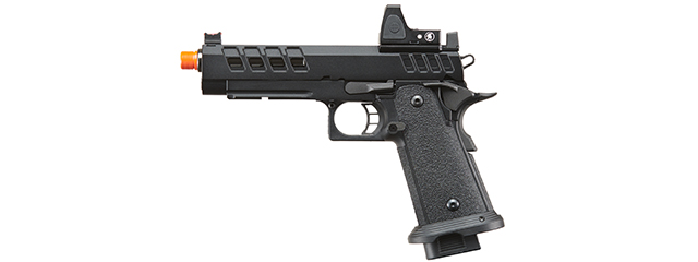 Lancer Tactical Heracles Hi-Capa Gas Blowback Airsoft Pistol - (Black w/ Reflex Dot)