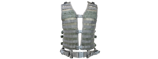 NcStar/Vism PAL/MOLLE Modular Vest - (Large/Digital Camo)